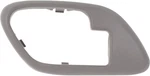 Fits 95-02 Gm Truck Inside Door Handle Bezel W/power Lock Hole Gray Front=rear L. Fixed Price $16.95.