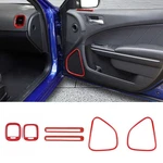 6xdash Ac Vent Door Speaker Trim Cover Red For Dodge Charger 2015-23 Accessories. Fixed Price $45.87.