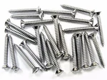 Mopar Chrome Interior Screws- #8 X 1-1/4" Long- Oval Head- 25 #293. Fixed Price $14.24.
