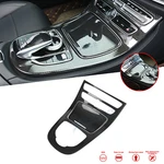 For Mercedes E Class 16-18 Carbon Fiber Style Center Gear Shift Box Molding Trim. Fixed Price $53.39.