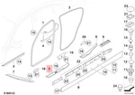 Genuine Bmw M3 E90 Sedan Front Left Entrance Cover 51477907153. Fixed Price $78.84.