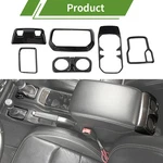 Central Gear Shift Cup Holder Trim Cover Kits For Wrangler Jl Jt 2018+ Carbon. Fixed Price $24.99.