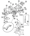 Genuine Mopar Steering Column Shroud Yj31zj8aa. Fixed Price $22.30.
