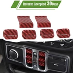 Window Lift Switch Adjust Button Cover Trim For 2018+ Jeep Wrangler Jl /jt Red. Fixed Price $18.89.