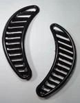 Air Vent Trim Plates Set Left & Right Black Volkswagen Super Beetle 1971-1979. Fixed Price $14.28.