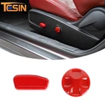 Red Seat Adjustment Button Switch Decor Cover Trim For Dodge Challenger 2010-23. Fixed Price $15.76.
