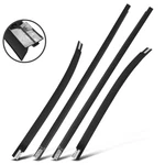 4pcs Front & Rear Outer Door Window Moulding Weatherstrip Seal For Toyota Tacoma. Fixed Price $123.99.