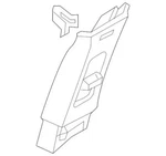 Genuine Ford 2016-2019 Explorer Police Upper Center Pillar Trim Bb5z-7824346-ac. Fixed Price $23.48.