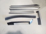 Silver Interior Trim Kit - 2000 Bmw 328i E46 Manual Sedan Oem 8200725,. Fixed Price $188.10.