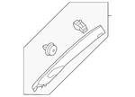Genuine Honda Garnish Set *nh882l* 84102-3w0-a11zb. Fixed Price $42.24.