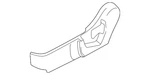 Genuine Nissan Seat Trim Panel 87380-6lb2a. Fixed Price $310.50.