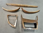 2008-2013 Oem Bmw E82 E88 Dash Door Console Fine Walnut Wood Interior Trim Set. Fixed Price $199.99.