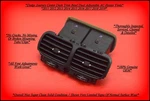 2011 2019 Dodge Journey Center Dash Radio Bezel Trim Panel W/ A/c Vents Black Oe. Fixed Price $64.95.