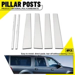 Chrome For 1997-2017 Lincoln Navigator Pillar Posts Cover Door Trim Window Decal. Fixed Price $16.14.