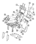 Genuine Mopar Recliner Seat Cover Outboard 1al98dx9aa. Fixed Price $10.74.