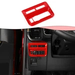 Interior Headlight Switch Button Panel Cover Trim Bezels For Ford F150 2021+ Red. Fixed Price $13.99.
