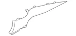 Genuine Nissan Interior Quarter Panel Trim 76935-6lb0a. Fixed Price $83.14.