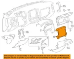 Gm Oem 14-19 Sierra 1500 Instrument Panel Components-center Bezel 23136583. Fixed Price $139.71.