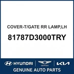 2015-2021 Hyundai Tucson Cover-t/gate Rear Lamp Oem New 81787d3000try. Fixed Price $91.04.