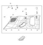 Genuine Mopar Quarter Trim Panel 5us23dx9ad. Fixed Price $115.19.