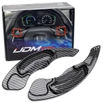 Twill-weave "carbon" Style Steering Wheel Paddle Shift For Honda Accord Civic Tl. Fixed Price $28.09.
