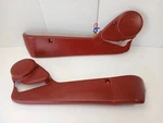 1987-1991 Ford Bronco Seat Side Trim Panel Cover Pair Oem Left Right Red. Fixed Price $99.99.