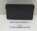 2024-2025 Tesla Model 3 Highland Center Console Top Face Cover Oem 1705708-20-c. Fixed Price $47.00.