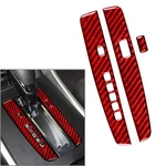Red Carbon Fiber Interior Gear Shift Cover Trim For Honda Accord 2013-2017 Us. Fixed Price $15.10.