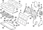 Genuine Mitsubishi Lower Cover 6912b907. Fixed Price $235.74.