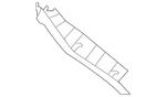 Genuine Subaru 2019-2024 Forester Side Gate Trim 94330sj010vh. Fixed Price $21.05.