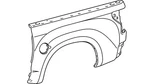 Oem Left Rear Quarter Panel For Toyota Tundra W 5.5 Ft Bed. Part # 65817-0c130. Fixed Price $500.00.