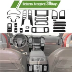 Center Console Dash Interior Decor Cover Trim Combo Kit For Ford F150 2015-2020. Fixed Price $132.99.