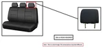 Lh Blk Lea Rear Headrest Oem 2014 Volkswagen Touareg 7p6885901fyaf. Fixed Price $75.00.
