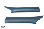 2009 - 2014 Ferrari California Blue Leather A-pillar Trim Panel Pair Oem. Fixed Price $160.00.