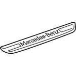 Genuine Mercedes-benz Oe Cover Rail 206-680-27-03. Fixed Price $68.89.