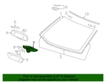 2015-2020 Acura Tlx Genuine Sensor Trim Cover Oem 76412-tz3-a11. Fixed Price $18.81.