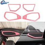 Pink Car Speaker Decor Cover Trim Kit For Jeep Wrangler Jl Jt 2024+ Accessories. Fixed Price $26.99.