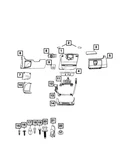 Genuine Mopar Steering Column Cover 1zs75lahab. Fixed Price $215.76.