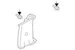 Genuine Honda Garnish R Quarter Pillar 84131-s 84131-s9v-a31zc. Fixed Price $38.34.