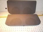 Mercedes 92-95 W140 Sedan Rear Deck L & R Speakers Gray Oem 1 Set Of 2 Covers. Fixed Price $204.18.