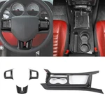 Steering Wheel +gear Shift Panel Cover Trim For Dodge Challenger 2009-2014. Fixed Price $79.93.