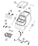 Genuine Mopar Heated Seat Switch Bezel 1gv411d5aa. Fixed Price $36.40.