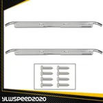 2x Chrome Door Sill Plates Fit For 1967-72 Chevy Gmc Pickup Trucks + Hardware. Fixed Price $49.25.
