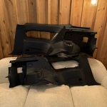 92-95 Oem Civic Hatch Rear Quarter Panel Interior Trim Blue. Fixed Price $200.00.