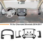 7xcarbon Center Console Dash Cover Trim Accessories For Silverado Sierra 2014-17. Fixed Price $68.99.