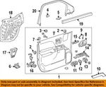 Gm Oem 14-19 Sierra 1500 Limited Front Door Interior Trim-trim Molding 23291504. Fixed Price $94.25.
