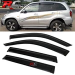 Fits 01-05 Toyota Rav4 Acrylic Window Visors Sun Rain Snow Guard Deflector 4pc. Fixed Price $26.75.