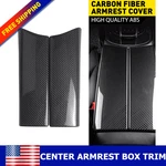 Carbon Print Center Armrest Box Cover Abs For Benz Glc X253 C Class W205 2015-21. Fixed Price $26.99.