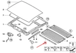 New Bmw 6 Coupe F13 Lifting Roof Front Cover 54107071131 7071131 Oem No Duty. Fixed Price $47.79.