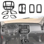 8pcs Carbon Fiber Front Center Interior Cover Trim For Colorado/gmc Canyon 2014+. Fixed Price $65.99.